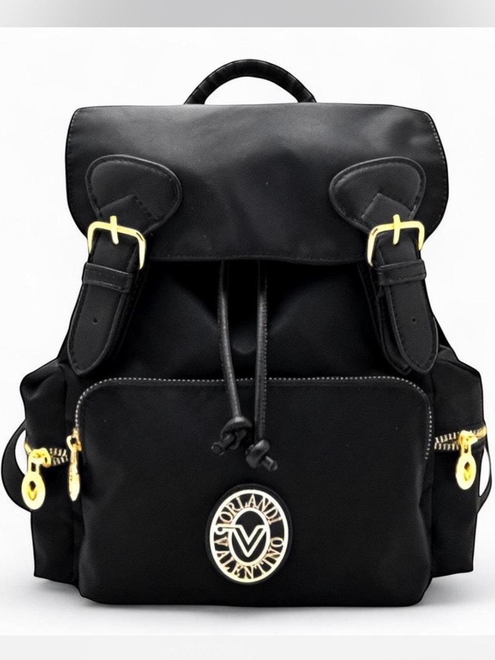 NWOT Valentino Orlandi Nylon Satchel Backpack